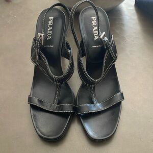 Prada preowned heels 38.5